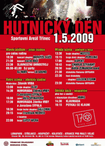 Hutnický den 2009 v Třinci